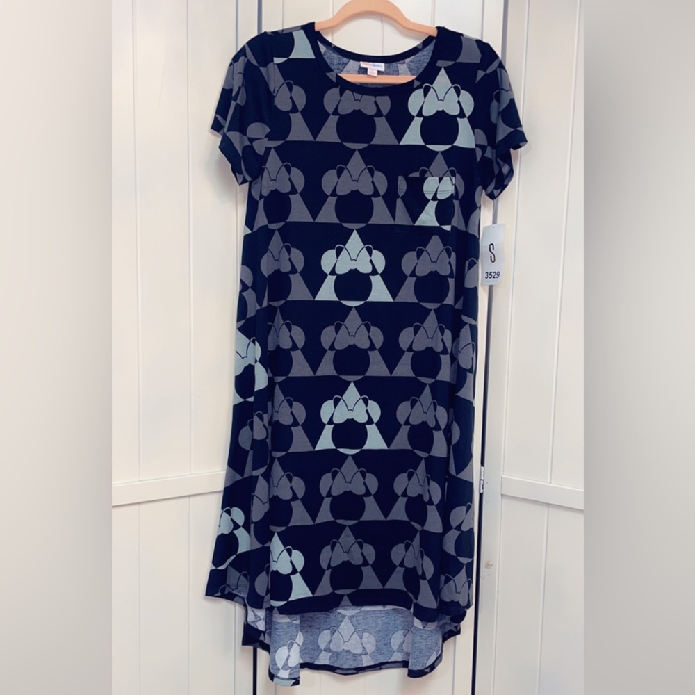 New Small LulaRoe Disney Carly Dress